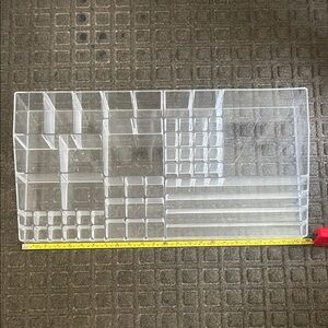 Large Clear Acrylic Organizer